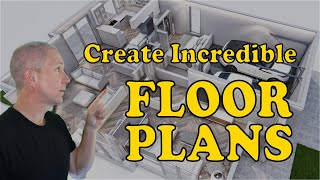 Floor Plans | How To Create INCREDIBLE 2d And 3d FLOORPLANS | Real Estate Marketing