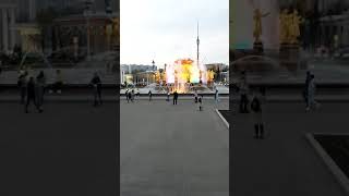 Москва, ВДНХ, Фонтан "Дружба народов" 02.05.2021