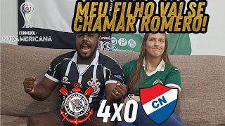 React Reações Corinthians x Nacional um passeio de romero #futebol #casal #corinthians