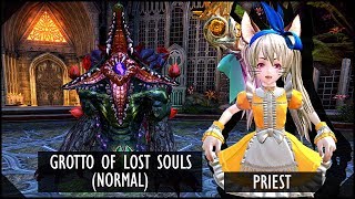 【TERA】「Priest」Grotto of Lost Souls (Normal) - 1st Boss Nedra