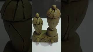 Making  Mixi at Home  | how to make Clay mixer | mitti ke Khilone #Shorts