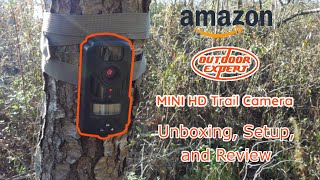 Outdoor Expert 20MP Mini Trail Cam | Unboxing, Setup, and Review