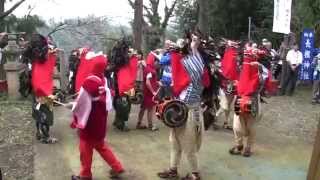 平成27年　長根神社秋季例大祭　宿　獅子舞