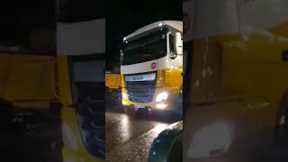 DAF CF EURO 6 caught on camera