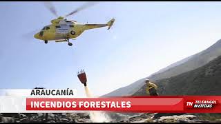 TELEANGOL NOTICIAS: INCENDIOS FORESTALES SIGUEN ACTIVOS EN LA ARAUCANÍA