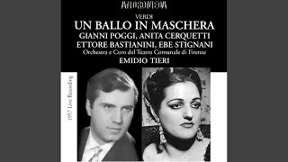 Un ballo in maschera*: Act III Scene 1: Alzati … Eri tu che macchiavi (Renato)