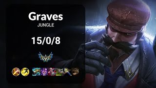 Graves vs Skarner JUNGLE - KR CHALLENGER Patch 14.22