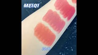 Blue Flowers Velvet Matte Lipstick Soft Touch Long Lasting Waterproof Easy To Wear Natural