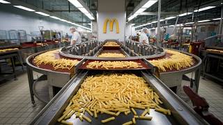 How McDonald's French Fries Are Made | From Farm to Fry | Inside Food Factory