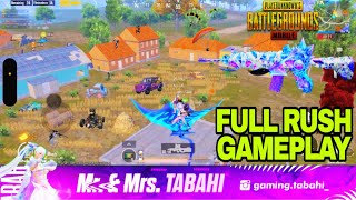 😱 NEW BEST AGGRESSIVE RUSH GAMEPLAY With MUMMY SET 😍 | PUBG MOBILE/BGMI