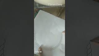 Mohammad Calligraphy In Arabic | Zibran Easy #shorts