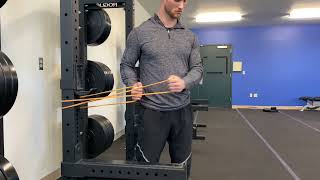 Band, Elbow at Side, Shoulder External Rotation