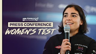 Formula E's Women's Test Press Conference 🙌 | Pre-Season Testing