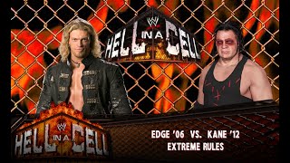 WWE 2K23 | Edge vs Kane Extreme Rules | Hell in a Cell 2023