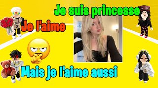 HISTOIRE ROBLOX | Le secret de mon petit ami - Mon petit ami n'est pas humain 🍑