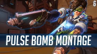 Overwatch - Tracer Pulse Bomb Montage #6