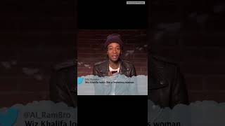 Wiz Khalifa Reads A Mean Tweet