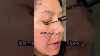 HOW TO SAFELY REMOVE LASH EXTENSIONS AT HOME *EASY REMOVAL  !! | b&q lashes #diylashextensions