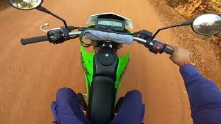 Kawasaki KLX230 Test speed