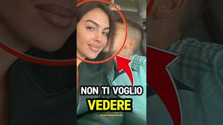 Ronaldo junior ha mancato di rispetto a Georgina ❌#shortsvideo #calcio #ronaldojunior