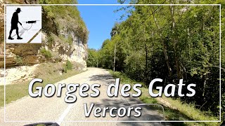 Gorges des Gats, Road D539, Dauphiné, France - by motorcycle