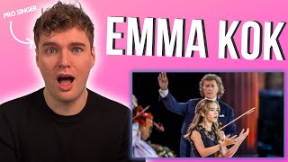 Emma Kok Sings Voilà | Professional Singer REACTS