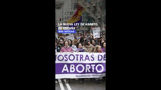 La nueva ley de aborto de España