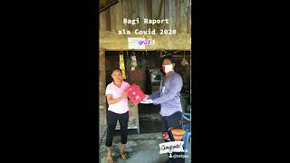 Pembagian Raport ala covid Tahun Pelajaran 2019/2020 #sadaniang #mempawah #kemendikbud