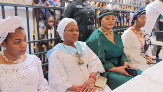 OONI'S QUEENS CELEBRATING TWINS' FESTIVAL WITH OLORI TOBILOBA OGUNWUSI