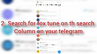 How to download any type of music using Foxtune bot