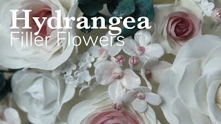 How to Make Filler Hydrangea Flowers | Global Sugar Art