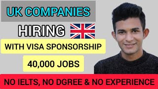 UK Companies Recruiting now 40,000 Unskilled Overseas Workers | UK Latest Update-Seasonal visa