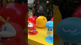 Pokemon Pikachu at new year tree in Bangkok