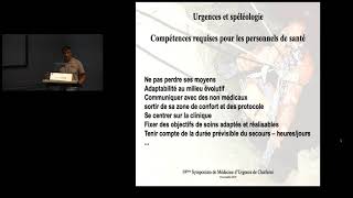 Urgences et spéléologie