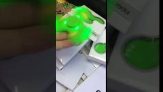 Newest Bluetooth Speaker LED Fidget Spinner, Hand Spinner