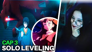 SE VIENE EL SOLO LEVELING ❤️‍🔥 Solo leveling Anime Cap 3 REACCIÓN - HoliSofi