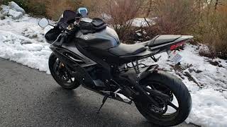 Yamaha R6 on Angeles Crest Highway