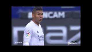 Atlético Madrid - Real Madrid resumen primera parte highlights first half 2020-2021