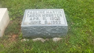 Grave of Pauline tabor famous Madame bowling Green