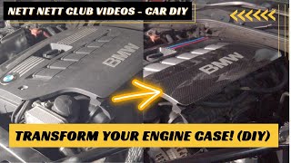 BMW Carbon Fibre Engine Cover (Real or Sprayed)