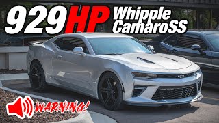 929HP Whipple Camaro | Aka.THE LOUDEST CAR THRU OUR SHOP