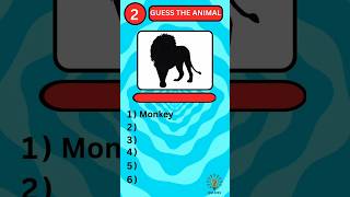 Guess the Animal by Shadow 🦁! part 1 #shorts #trivia #guesstheanimal