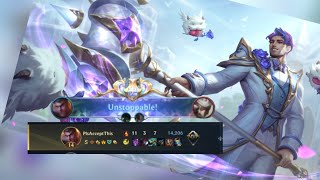 LoL WildRift | Crystal Rose Jayce Dominates Mid Lane 🤩