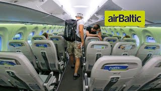 [4K] FULL Air Baltic A220 Flight Experience from Berlin to Riga