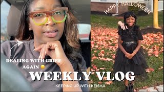 WEEKLY VLOG ~ Lot's of Trick or Treating; Going through loss; Finding joy in another grief journey