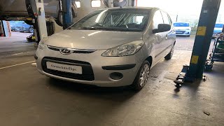 Hyundai i10 | Auxbelt / Drive belt Replacement | 2009 |