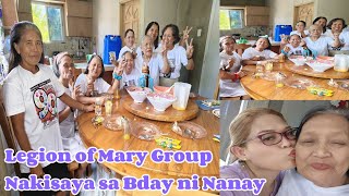 🇵🇭Pinas Vacation 2024|SALAMAT SA LEGION of MARY GROUP|NAPASAYA NIYO ANG AMING NANAY|Lucy Pagalan