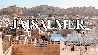 Jaisalmer Travel Vlog !! Jaisalmer Fort, Havelis & Thar Desert.