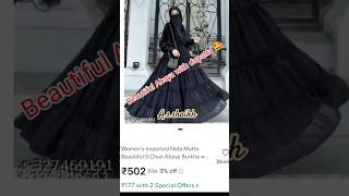 only ₹177 😱 😳 Abaya with dupatta 🤩 code- 327469191 #meesho#meeshoshopping#abaya#meeshoabaya#bigdeal