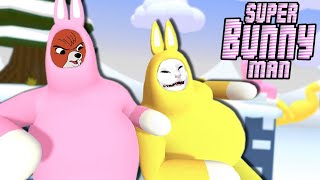 КООП Стрим - Упоротые кролики или как потерять морковку - Super Bunny Man - Прохождение